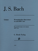 French Overture in B minor, BWV 831 piano sheet music cover